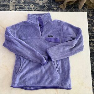 Patagonia Lavender Fleece Jacket